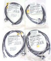 LOT OF 4 NEW TPC WIRE &amp; CABLE 63508 5P DC FEM. BACK MT. P/N 63508 (REV. G) - $45.95