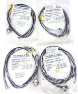 LOT OF 4 NEW TPC WIRE &amp; CABLE 63508 5P DC FEM. BACK MT. P/N 63508 (REV. G) - £35.92 GBP