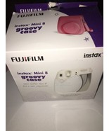 FUJIFILM Instax Mini 8 Groovy Case -White- NIB - $271.26 MXN