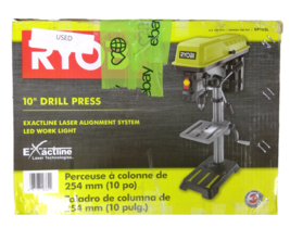 USED - RYOBI DP103L 10&quot; Drill Press with EXACTLINE Laser Alignment System - £115.86 GBP