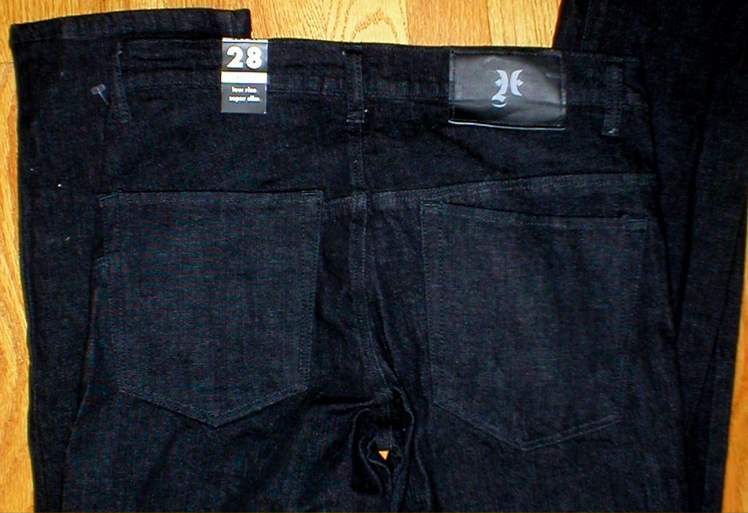Primary image for NWT WOMENS HURLEY BLACK JEANS SUPER SLIM 28 29 X 31 NEW