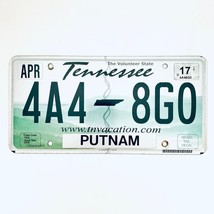 2017 United States Tennessee Putnam County Passenger License Plate 4A4 8G0 - $225.96 MXN