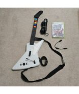 Guitar Hero Xbox 360 Xplorer Wired Controller 95055 Red Octane Bundle Works - $2,711.82 MXN