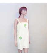 Beach Wrap w/Shoulder Straps~Spa Cover Up,Bath Wrap, Yellow Fleece, SM -... - $227.52 MXN