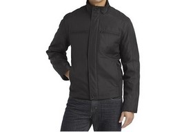 Men&#39;s outerwear Winter Black gray quilted Water resistant Jacket new size XL XXL - £64.09 GBP