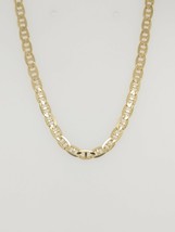 14k Yellow Gold Gucci Mariner Link Necklace Chain - £558.58 GBP