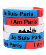 1 Je Suis Paris Wristband - I Am Paris Bracelet - Show Support for France - £2.29 GBP