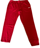 Fila Moby Men&#39;s French Terry Low Rise Joggers in Chili Pepper/White-Large - £23.56 GBP