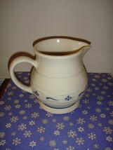Longaberger Pitcher Pottery Woven Traditional - $12.99