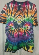 Hanes Classic Tie Dye Large Short Sleeve Shirt 100% Cotton - $14.99