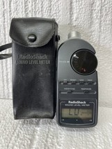 RADIO SHACK SOUND LEVEL METER 33-2055 WITH CASE Light Use - $32.66