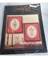 P Buckley Moss The Newborn Cross Stitch Pattern Chart Leaflet Adam and Amy - £5.91 GBP