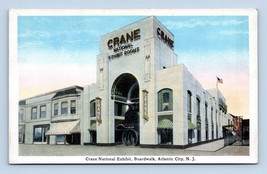 Crane National Exhibit Boardwalk Atlantic City New Jersey NJ UNP WB Post... - $9.85