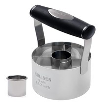 Donut Cutter, 3.5 Inch Stainless Steel Doughnut Cutter With Soft Grip Ha... - $27.99