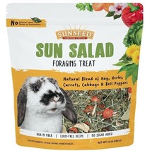 Sunseed Sun Salad Rabbit Foraging Treat - 10 oz - £10.79 GBP