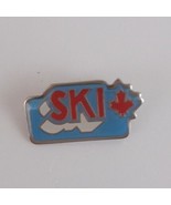 Vintage Ski Canada Maple Leaf Lapel Hat Pin - $11.18 CAD