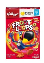 4 Boxes of Kellogg's Froot Loops Cereal 345g / 12oz From Canada - Free Shipping - $37.74