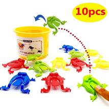 Jumping Frog Bounce Toys For Kids Novelty Assorted Stress Reliever Toys ... - $12.99
