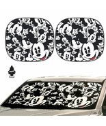 New Auto Car Windshield Sun Shade with Disney Mickey Expressions Design ... - £15.34 GBP