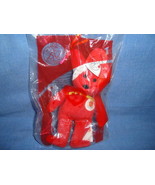 NEW McDonalds Happy Meal Toy 25th Red Ty Teenie Beanie Bear Years Happin... - £4.62 GBP