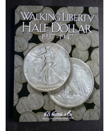 He Harris Liberty Walking Half Dollars #2 1937-1947 Coin Folder Album Bo... - £7.47 GBP