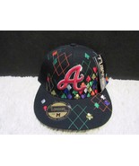 Leader (Sz Medium) "A" Multicolored Fitted Sports Cap, New with Tags - £14.49 GBP