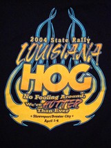 Louisiana HOG State Rally Motorcycles Bikers Long Sleeve T Shirt S - £12.79 GBP