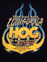 Louisiana HOG State Rally Motorcycles Bikers Long Sleeve T Shirt S - £12.22 GBP