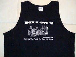 Dillon&#39;s Russian Steam Bath Sauna Spa Bro Tank Top Sleeveless T Shirt L - £14.86 GBP