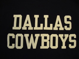 NFL Dallas Cowboys National Football League Fan Reebok Apparel Blue T Shirt L - $18.60