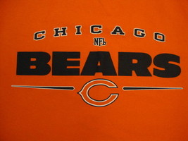 NFL Chicago Bears National Football League Fan Orange T Shirt L - £14.92 GBP