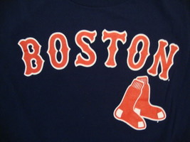 MLB Boston Red Sox Major League Baseball Jacoby Ellsbury #2 Fan Blue T Shirt M - £14.90 GBP