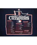 MLB Boston Red Sox Baseball Fan World Series Champions 2013 Majestic T S... - £12.57 GBP