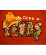 NCAA Texas Longhorns College University Fan Gone to Texas TX 2013 T Shirt S - £12.58 GBP