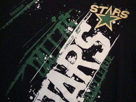 NHL Dallas Stars National Hockey League Fan Reebok Apparel Black T Shirt M - £14.86 GBP