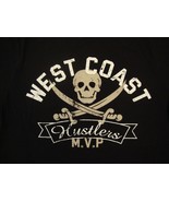 Old Navy West Coast Hustlers M.V.P MVP Number 13 Soft Black T Shirt M - £15.59 GBP