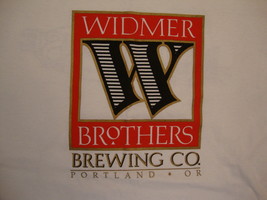 Widmer Brothers Brewing Co Portland OR JB&#39;s Roadhouse White T Shirt XL /... - £14.83 GBP
