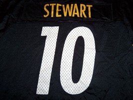 Nike NFL Pittsburgh Steelers Kordell Stewart #10 Black Graphic Jersey - Youth S - £13.70 GBP