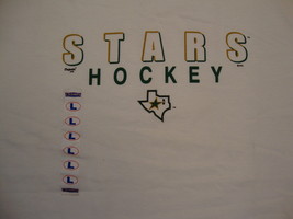 NHL Dallas Stars National Hockey League Fan Majestic Apparel White T Shirt L - £13.38 GBP