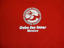 Le Best Cabo San Lucas Mexico beach vacation sleeveless red T Shirt M L - £15.62 GBP
