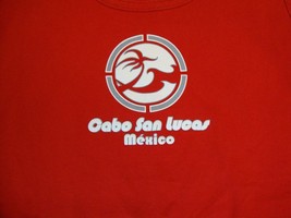 Le Best Cabo San Lucas Mexico beach vacation sleeveless red T Shirt M L - £15.40 GBP