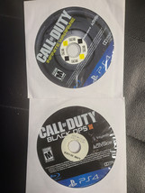 Lot Of 2 Playstation 4 PS4 : Cod Black Ops Iii + Cod Infinite Warfare Disc Only - $8.90