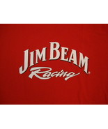 Jim Beam Racing Robby Gordon Motorsports Cars Liquor Beer Fan Red T Shir... - $18.90