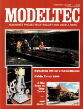 MODELTEC Magazine February 2000 Railroading Machinist Projects - $9.89