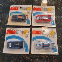 Lot 4 Vintage Zee Toys Dyna Wheels Dieast Metal Cars D55 D56 D62 D71 - $39.95