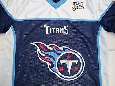 NFL Tennessee Titans Flag Football Reversible Net Jersey  Cheetos T Shirt S - £15.61 GBP