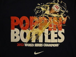 MLB Boston Red Sox Major League Baseball Fan 2013 World Series Nike T Shirt S - $18.60