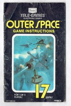 Atari Sears Telegames Outer Space Instruction Manual ONLY - $14.50