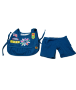 Build A Bear Girl Scouts Daisy Troop Top Shorts Uniform Vest Outfit Clot... - £10.11 GBP