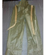 VINTAGE US MILITARY WET WEATHER, WATER PROOF OVERALLS - SIZE SMALL MISSI... - €27,07 EUR